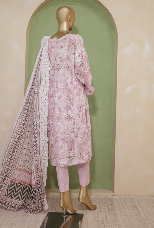 3 Piece Unstitched - Dhagakari Digital Printed lawn Suit -PDE-733
