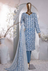 3 Piece Unstitched - Dhagakari Digital Printed lawn Suit - PDE-790