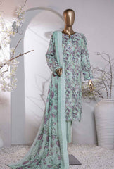 3 Piece Unstitched - Dhagakari Digital Printed lawn Suit - PDE-793