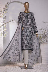 3 Piece Unstitched - Dhagakari Digital Printed lawn Suit - PDE-794