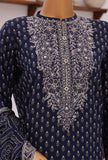 Premium Daily Wear by HZ Textiles Embroidered Lawn Suit Unstitched 3 Piece PDW - 3308 Vol 04