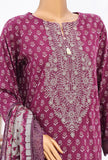 Premium Daily Wear by HZ Textiles Embroidered Lawn Suit Unstitched 3 Piece PDW - 3312 Vol 04