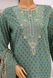 Premium Daily Wear by HZ Textiles Embroidered Lawn Suit Unstitched 3 Piece PDW - 3316 Vol 04