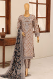 Identic by HZ Textiles Embroidered Lawn Unstitched 3 Piece Suit PDW-3329-C Vol 01