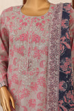 Identic by HZ Textiles Embroidered Lawn Unstitched 3 Piece Suit PDW-3329-E Vol 01