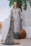Premium Daily Wear by HZ Textiles Embroidered Lawn Suit Unstitched 3 Piece PDW - 3330 E Vol 06