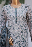 Premium Daily Wear by HZ Textiles Embroidered Lawn Suit Unstitched 3 Piece PDW - 3330 A Vol 06