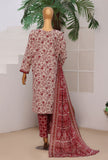 Premium Daily Wear by HZ Textiles Embroidered Lawn Suit Unstitched 3 Piece PDW - 3330 C Vol 06