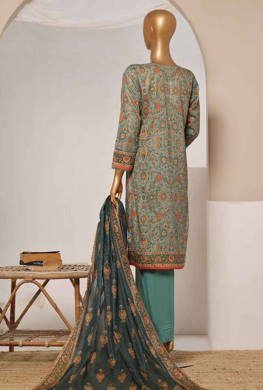 3 Piece Stitched Rozaana Prints PZD-704