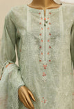 Premium by HZ Textiles Embroidered Lawn Suit Unstitched 3 Piece PEC-1231