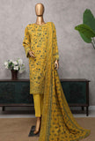 Premium by HZ Textiles Embroidered Lawn Suit Unstitched 3 Piece PEC-502 - Summer Collection