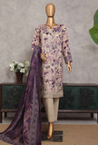 Premium by HZ Textiles Embroidered Lawn Suit Unstitched 3 Piece PEC-505 - Summer Collection