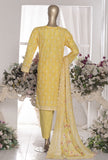 Premium by HZ Textiles Embroidered Lawn Suit Unstitched 3 Piece PEC-554 V-07 - Summer Collection