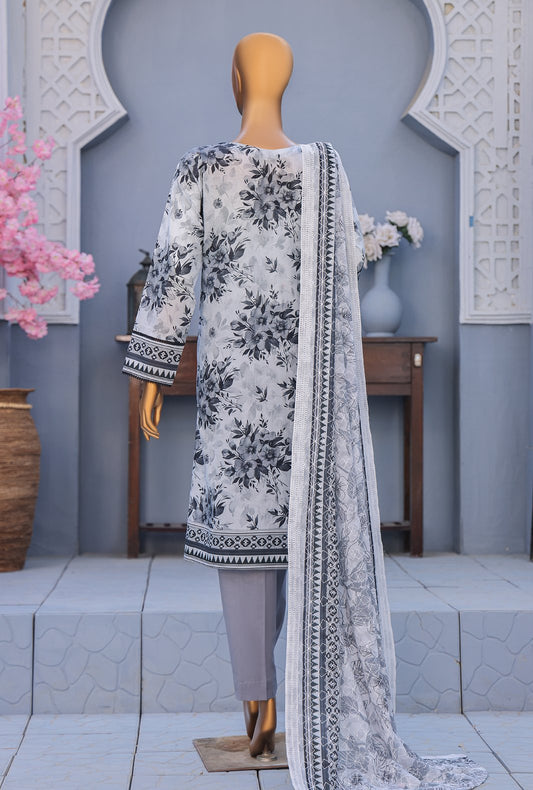 Premium by HZ Textiles Embroidered Lawn Suit Unstitched 3 Piece PEC-614