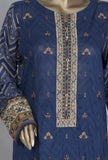 3 Piece Unstitched - Premium Embroidered Lawn Suit - PCE-745 Vol-04