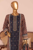 3 Piece Unstitched - Premium Embroidered Lawn Suit - PEC-948