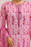 Platinum Floral by HZ Textiles Digital Printed Lawn Suit Unstitched 3 Piece PFC - 3225