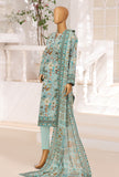 Platinum Floral by HZ Textiles Digital Printed Lawn Suit Unstitched 3 Piece PFC - 3226