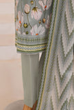 Platinum Floral by HZ Textiles Digital Printed Lawn Suit Unstitched 3 Piece PFC - 3227