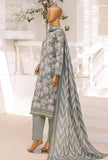 Platinum Floral by HZ Textiles Digital Printed Lawn Suit Unstitched 3 Piece PFC - 3227