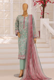 Platinum Floral by HZ Textiles Digital Printed Lawn Suit Unstitched 3 Piece PFC - 3231