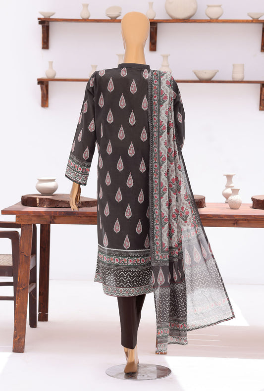 Platinum Jaipuri by HZ Textiles Digital Printed Lawn Suit Unstitched 3 Piece PJB - 3249