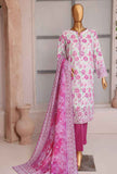 3 Piece Unstitched - Digital Printed Elite Khaddar Chikankari Suit - PKC-13