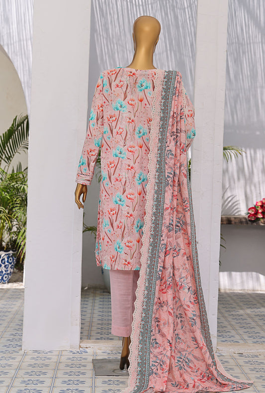 Dhagakari by HZ Textiles Embroidered Khaddar Suit Unstitched 3 Piece PKD - 504