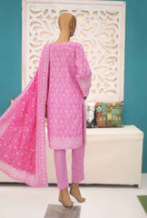 3 Piece Unstitched - Khaddar Premium Embroidered - PKE-06