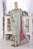 Khaddar by HZ Textiles Embroidered Khaddar Suit Unstitched 3 Piece - PKE-204 - Winter Collection