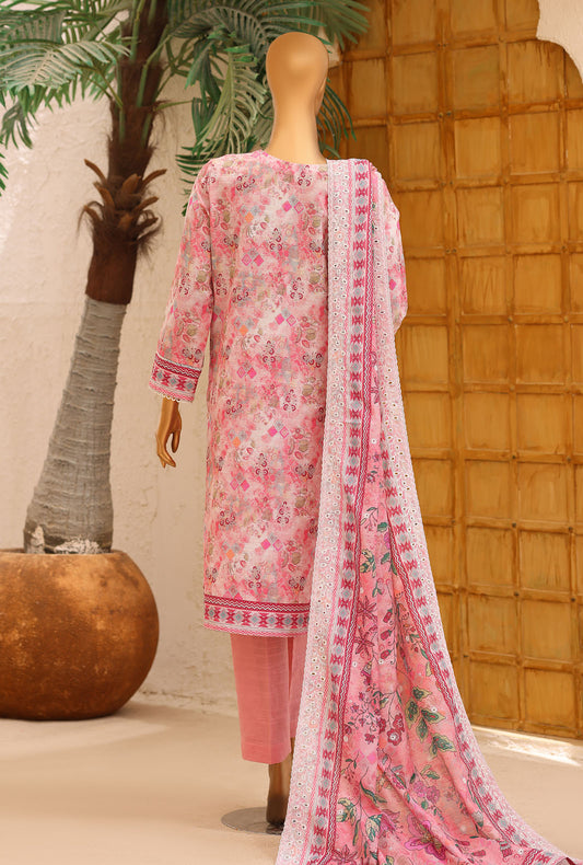 Premium Khaddar by HZ Textiles Embroidered Khaddar Suit Unstitched 3 Piece PKE - 3372 Vol 01