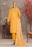 Premium Khaddar by HZ Textiles Embroidered Khaddar Suit Unstitched 3 Piece PKE - 3375 Vol 01