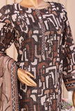 Premium Khaddar by HZ Textiles Printed Khaddar Suit Unstitched 3 Piece - PKP-3018 - Winter Collection