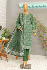 3 Piece Unstitched - Digital Printed Premium Khaddar Suit - PKP-46 Vol-02