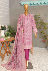 3 Piece Unstitched - Digital Printed Premium Khaddar Suit - PKP-47 Vol-02