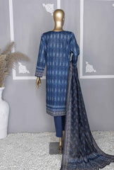 3 Piece Unstitched - Platinum Digital Printed Lawn Suit - PPC-105