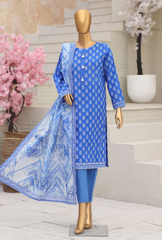 Platinum by HZ Textiles Digital Printed Lawn Suit Unstitched 3 Piece PPC - 1182 Vol 02