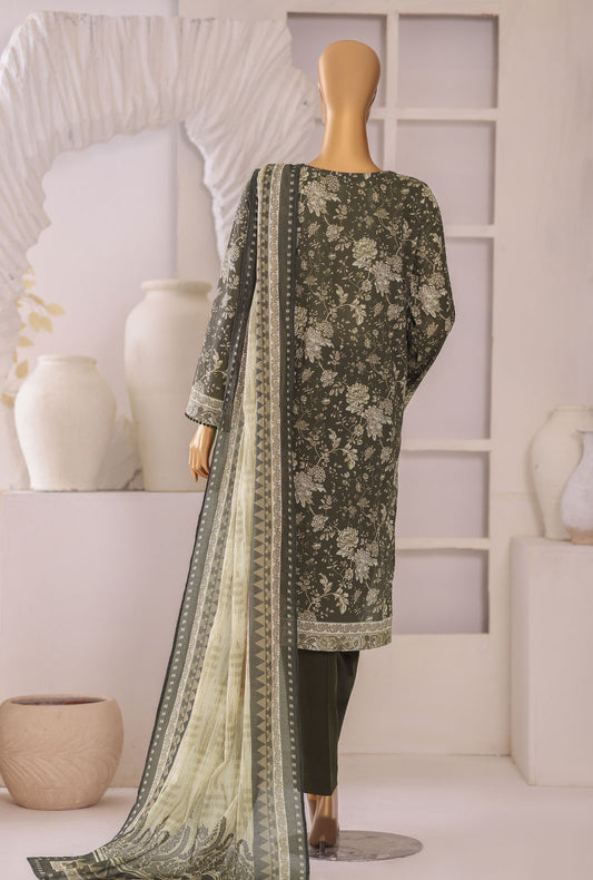 Platinum by HZ Textiles Digital Printed Lawn Suit Unstitched 3 Piece PPC - 1194