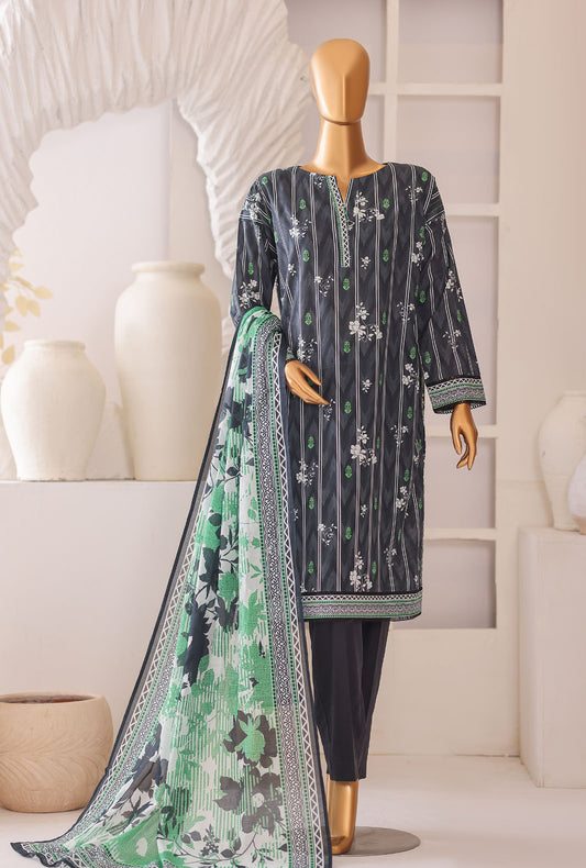 Platinum by HZ Textiles Digital Printed Lawn Suit Unstitched 3 Piece PPC - 1203