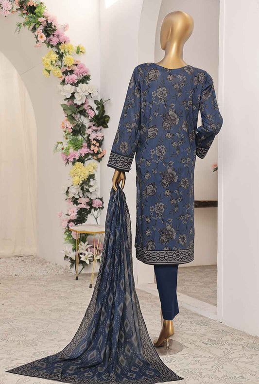 Platinum by HZ Textiles Digital Printed Lawn Suit Unstitched 3 Piece PPC-602 - Summer Collection