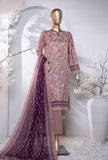 3 Piece Unstitched - Platinum Digital Printed Lawn Suit - PPC-202
