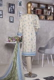 Platinum by HZ Textiles Digital Printed Lawn Suit Unstitched 3 Piece PPC-406 Vol-02 - Summer Collection