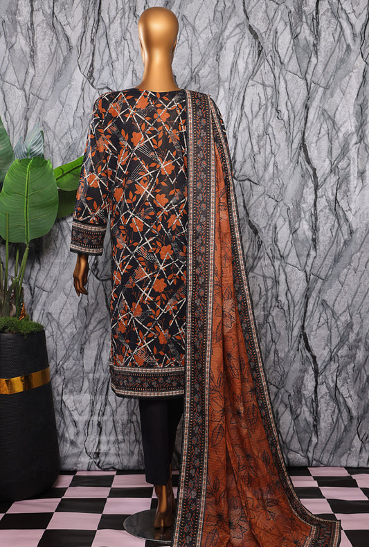 Platinum by HZ Textiles Digital Printed Lawn Suit Unstitched 3 Piece PPC-601 - Summer Collection