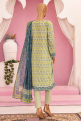 3 Piece Stitched - Gardenia Digital Printed Lawn Suit - PSL-428