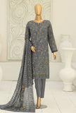 Premium Signature by HZ Textiles Embroidered Lawn Suit Unstitched 3 Piece PSE-1228
