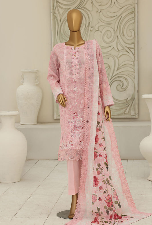 Premium Signature by HZ Textiles Embroidered Lawn Suit Unstitched 3 Piece PSE-1232