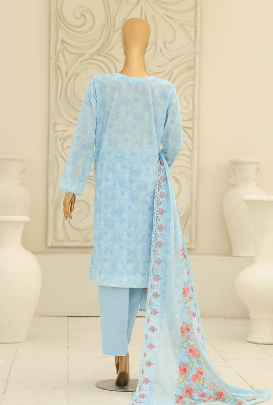 Premium Signature by HZ Textiles Embroidered Lawn Suit Unstitched 3 Piece PSE-1235