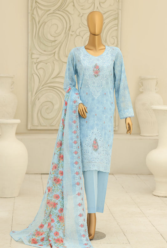 Premium Signature by HZ Textiles Embroidered Lawn Suit Unstitched 3 Piece PSE-1235