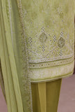 Premium Venice by HZ Textiles Printed Cotton Suit Unstitched 3 Piece PVE-707 - Winter Collection