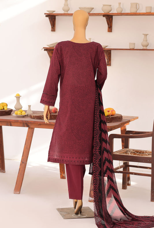 Premium Venice by HZ Textiles Printed Lawn Suit Unstitched 3 Piece PVE - 3114